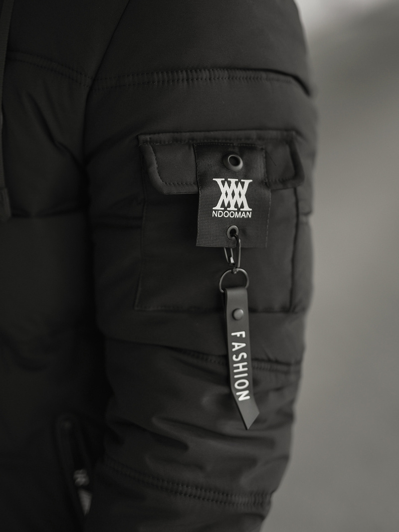 Moška jakna črna OZONEE JS/57M7501/392Z