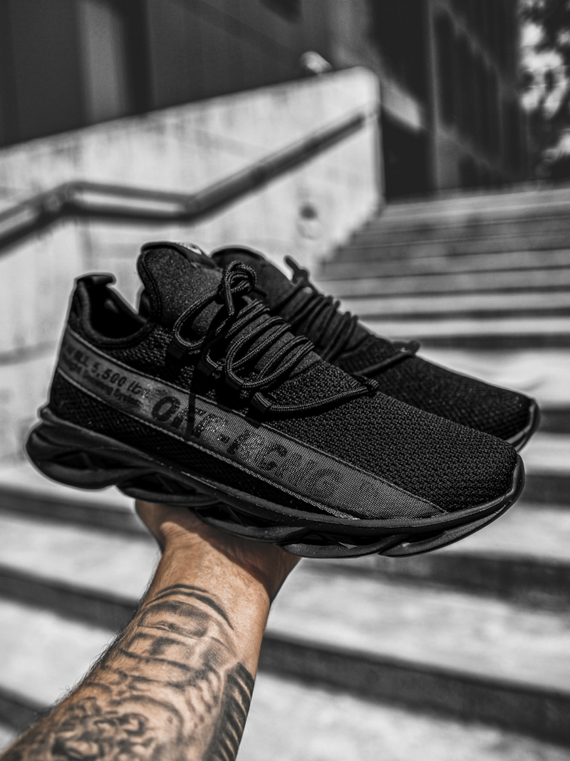 Moške superge črno-sive OZONEE T/02