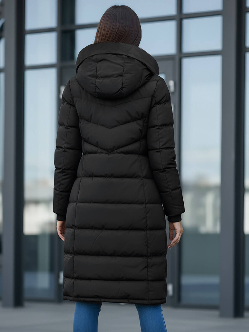 Ženska jakna črna OZONEE JS/M736/392Z