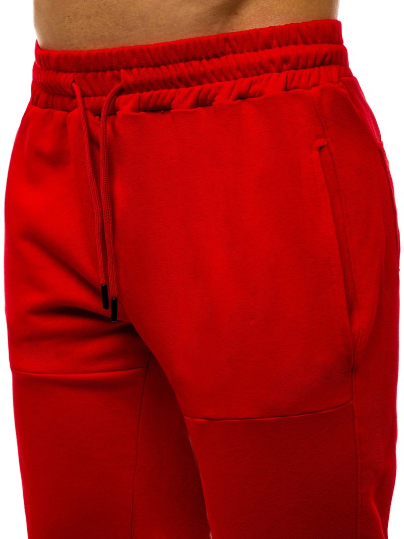 Moške športne hlače rdeče OZONEE G/11129