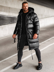 Moška zimska jakna črna OZONEE O/M3205Z