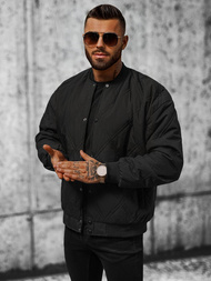 Moška prehodna jakna črna OZONEE JS/84M3020/392