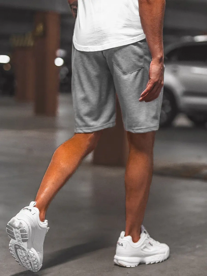 Moške športne kratke hlače sive OZONEE O/WW20012/2