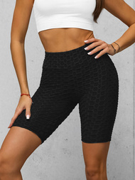 Kratke črne ženske pajkice OZONEE JS/17K593/3