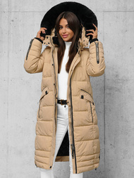 Ženska jakna bež OZONEE O/W377