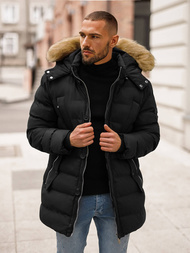 Moška zimska jakna črna OZONEE JS/5M3122/392Z