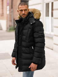 Moška zimska jakna črna OZONEE JS/5M3122/392Z