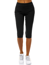 Ženske kratke pajkice črne OZONEE JS/1041/A1