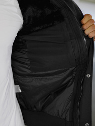 Moška zimska jakna črna OZONEE O/M798Z