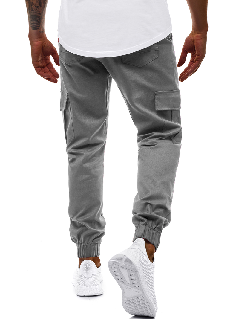 Moške hlače jogger sive OZONEE A/404