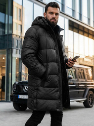 Moška zimska jakna črna OZONEE O/M800Z