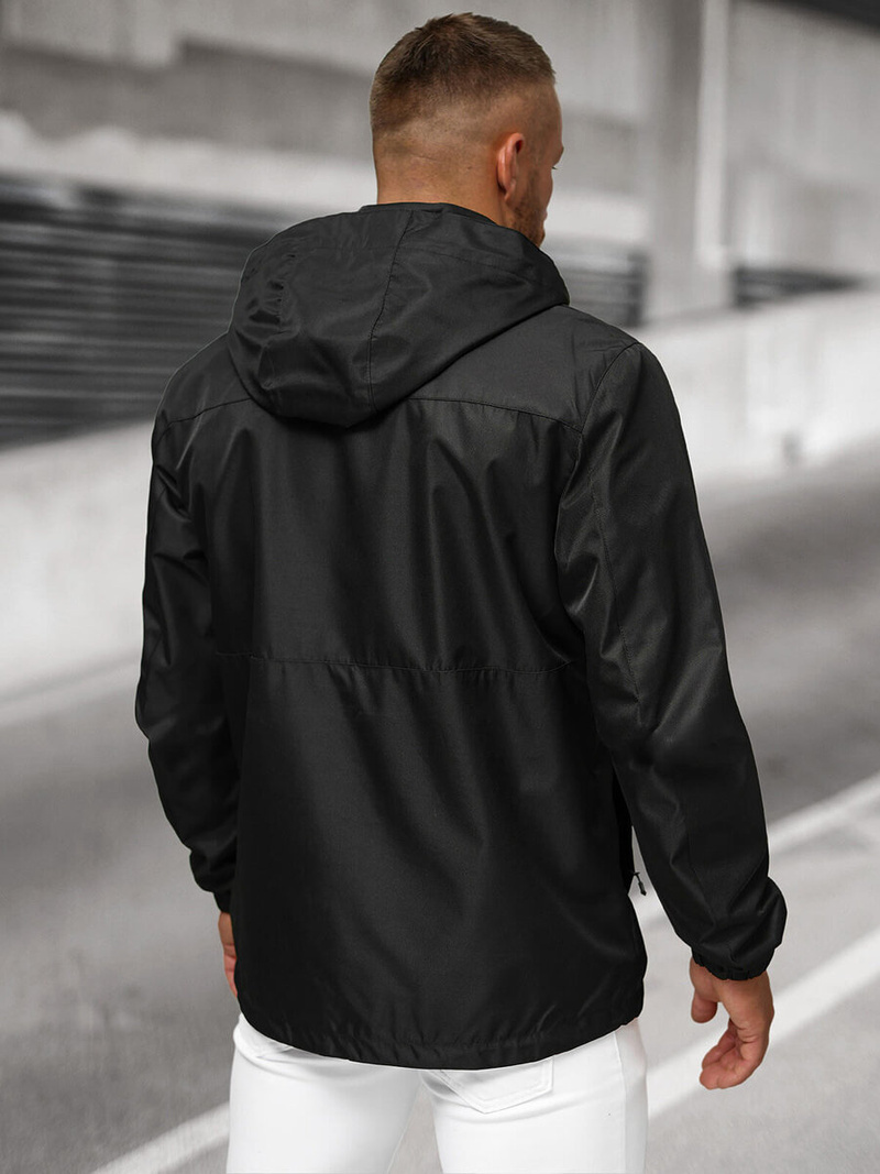 Moška jakna črna OZONEE JS/22M311/392Z