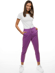 Ženske sportske hlače vijolične OZONEE O/MB2002/21