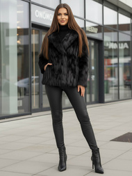 Ženska jakna črna OZONEE JS/11Z8261Z