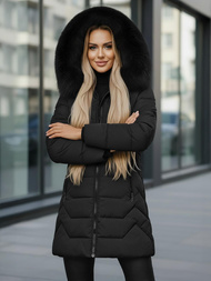 Ženska jakna črna OZONEE JS/16M9121/392Z