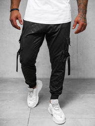 Moške športne hlače črne OZONEE O/PS6021