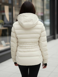 Ženska zimska jakna ecru OZONEE JS/M769/281