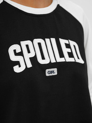 Ženski dvodelni komplet trenirka črno-beli OZONEE JS/M58631AB