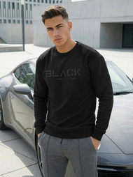 Moška jopa črna OZONEE JS/8B1992/3