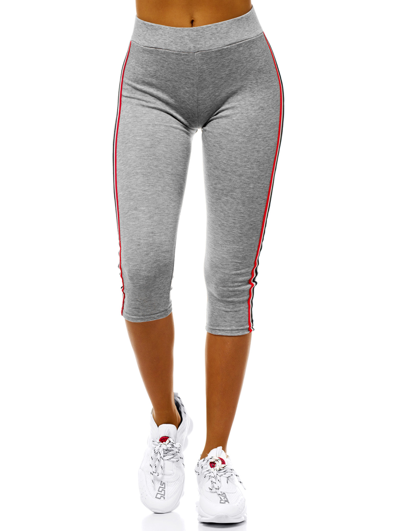 Ženske kratke pajkice sive OZONEE JS/1037/B3