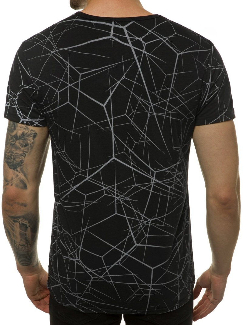 Moška majica črna OZONEE JS/SS10935