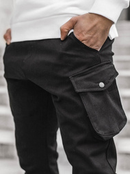 Moške hlače jogger črne OZONEE A/705