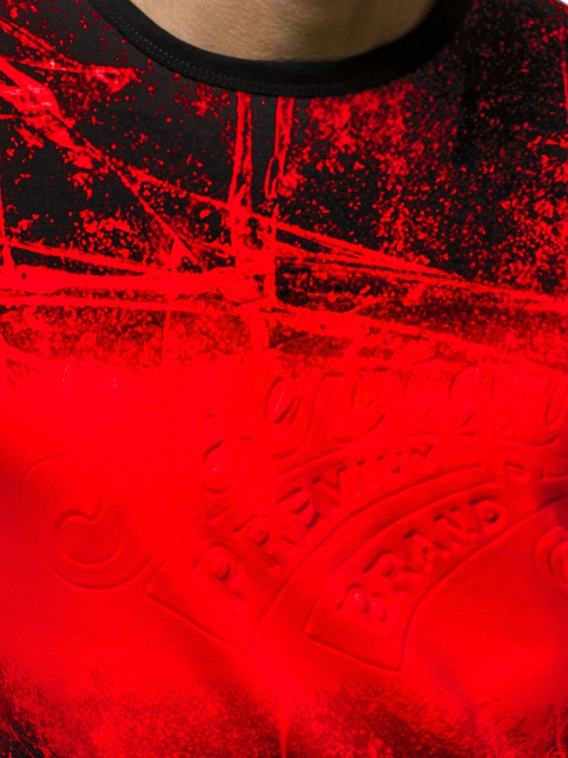 Moška majica rdeča OZONEE JS/SS11017