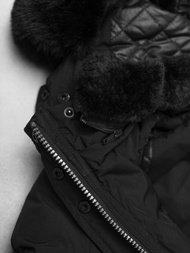 Ženska jakna črna OZONEE O/W377Z