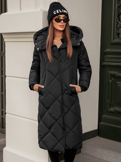 Ženska jakna črna OZONEE JS/5M3173/392Z