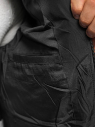 Moška jakna črna OZONEE JS/31M5003/B