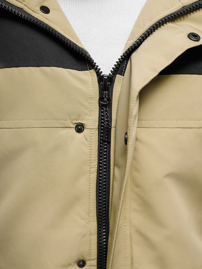 Moška zimska jakna bež OZONEE JS/22M322/62