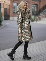 Ženska jakna zlato OZONEE JS/16M9100/403Z