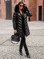 Ženska jakna črni OZONEE JS/16M9100/392Z