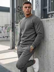 Moška trenirka grafitni OZONEE JS/68C10380/5Z