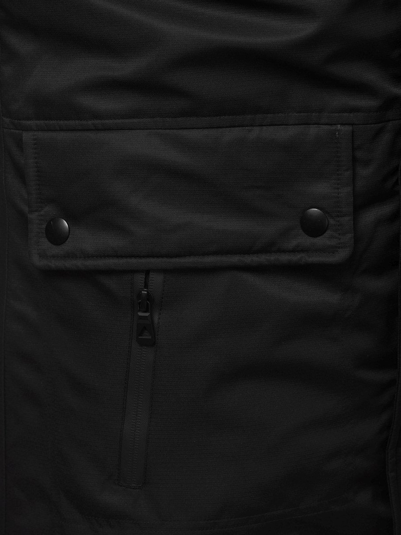 Moška zimska jakna črna OZONEE O/99115