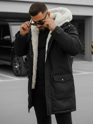 Moška zimska jakna črna OZONEE JS/5M120/392Z