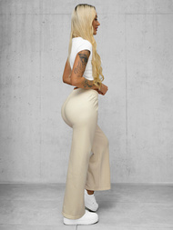 Ženske hlače ecru OZONEE JS/92K526/155