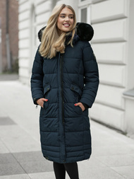 Ženska jakna mornarsko modra OZONEE O/W377