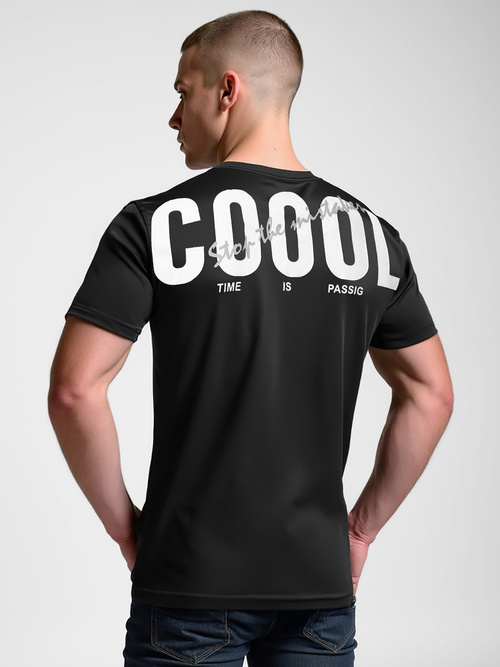 Moška majica črna OZONEE O/T1278/3Z