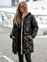 Ženska jakna črna OZONEE JS/5M3189/392Z