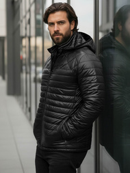 Moška jakna črna OZONEE JS/16M9328/392BZ