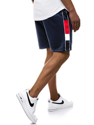 Moške kratke hlače mornarsko modre OZONEE JS/KK300171