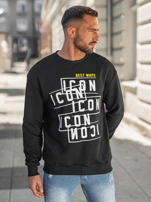 Moška jopa črna OZONEE JS/8B1763/3