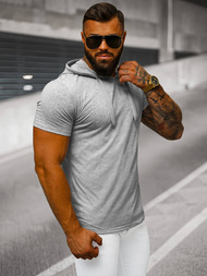 Moška navadna majica siva OZONEE JS/8T89/2