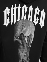 Moška jopa s kapuco črna OZONEE JS/21B1903/3