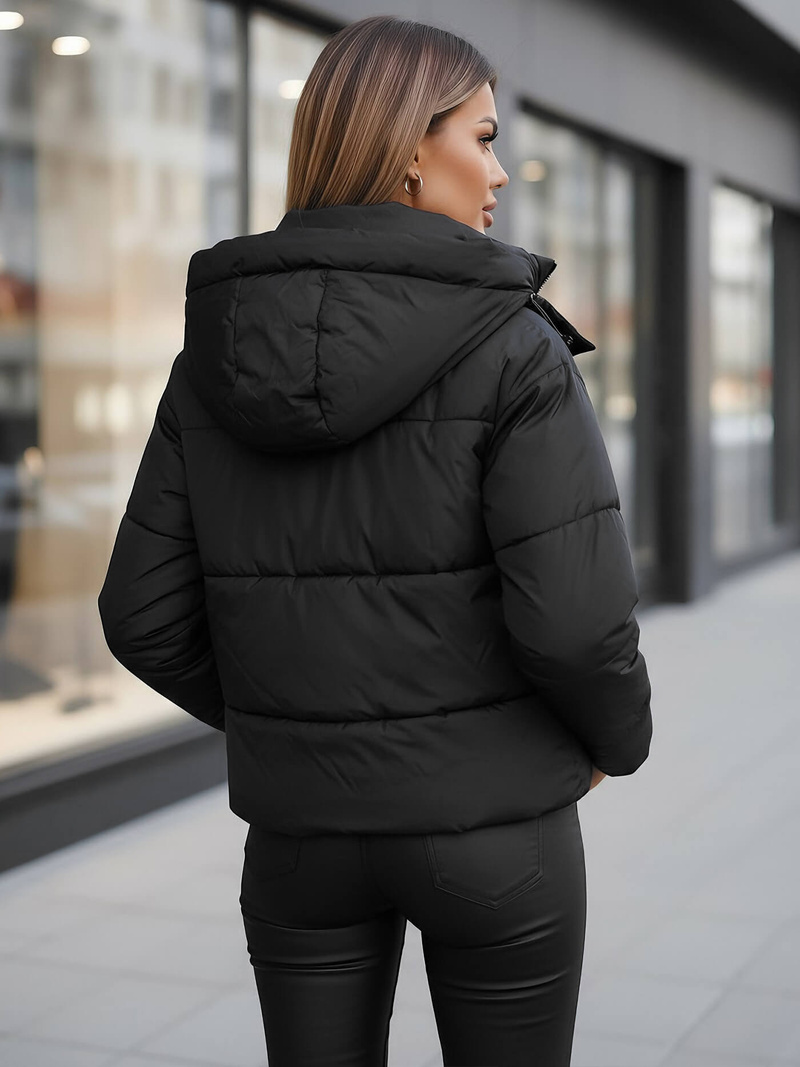 Ženska jakna črna OZONEE JS/16M9188/392Z