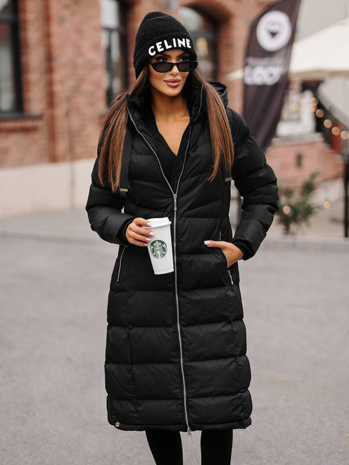 Ženska jakna črna OZONEE JS/M736/392Z