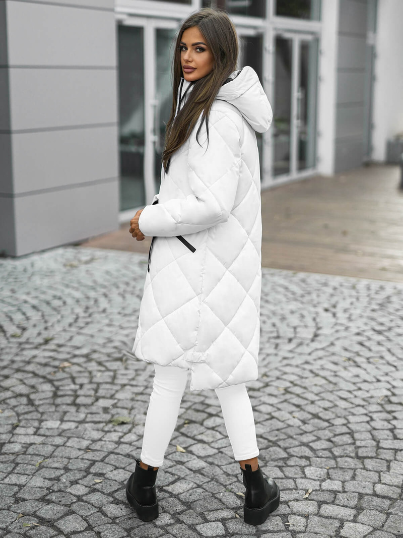 Ženska jakna bela OZONEE JS/5M3168/281Z