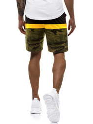 Moške kratke hlače zelene OZONEE JS/KK300157