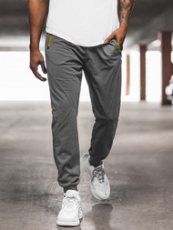 Moške športne hlače grafitne OZONEE JS/68K10350Z